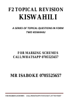 KCSE KISW F2 TOPICALS.pdf